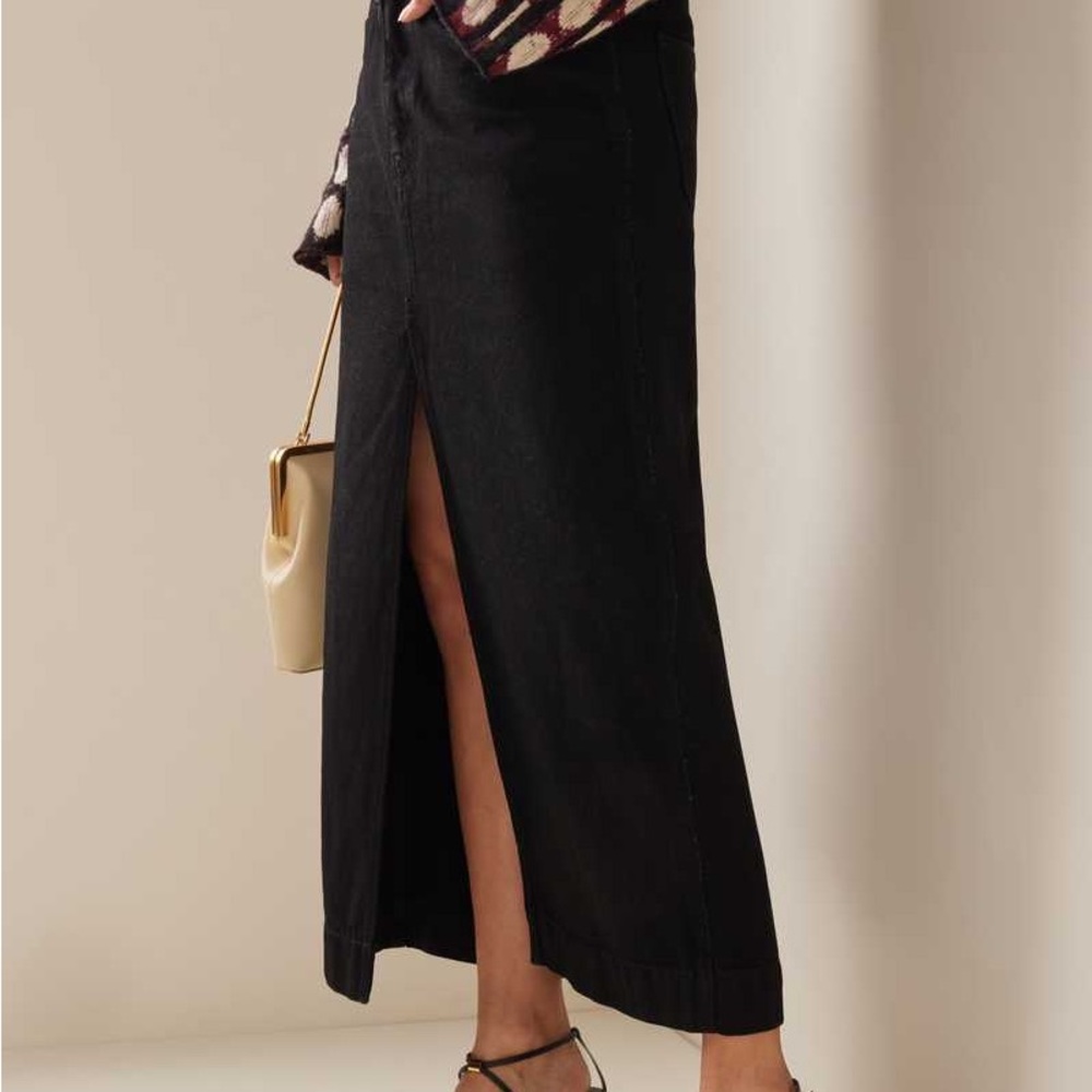 KHAITE Black Maxi Skirt - Picture 2 of 5